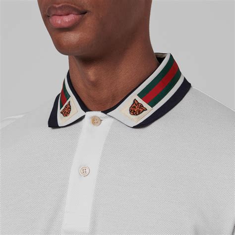 gucci tiger collar polo|gucci tiger print.